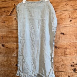 2pc Set 100% Linen Sage Green Pillow cases